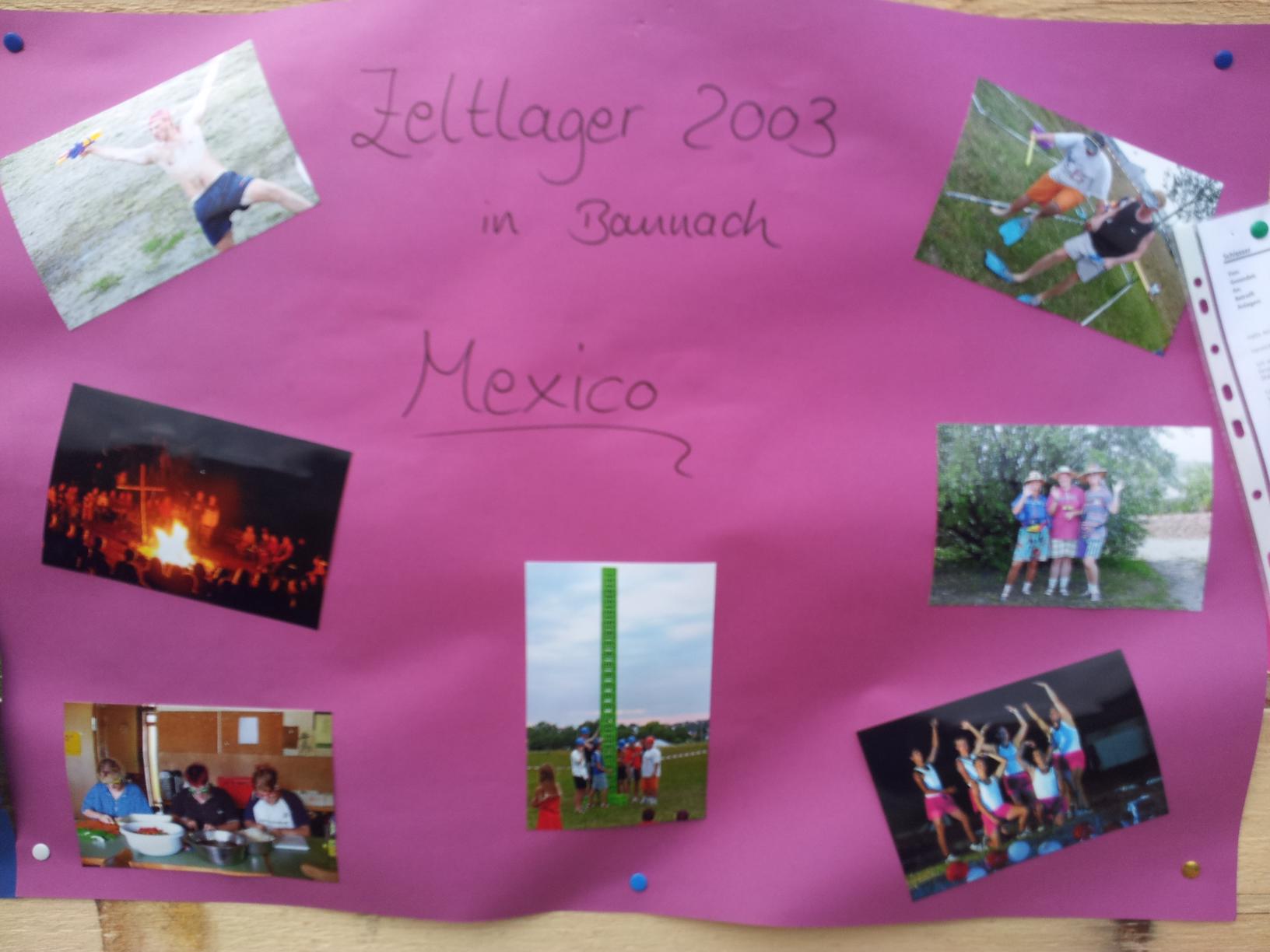 Zeltlager 2003 in Baunach